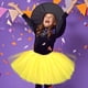 thumbnail image 3 of 1 Conjunto de niños Disfraz de Halloween Niños Pullo Diadema Falda de fiesta para niños, 3 of 6