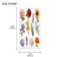 thumbnail image 3 of Bath Towel Single-Sided Printed Highly Absorbent Soft Quick Towel for Bathroom Spa Gym & Sports Vector Florals, 3 of 5