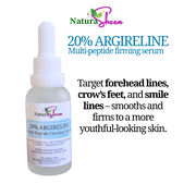 20% ArgiReline + 10% Multi-Peptides Matrixyl 3000 + 100% Strength Hyaluronic Acid Serum for Skincare - Serums Clear No Fragrance Lightweight Moisturizer