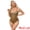 Coffee, variant on DARING DIVA Women's Lace Shapewear Bodysuit V Neck Push Up Camisole S Black