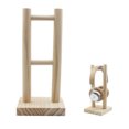 thumbnail image 2 of Wooden Headset Stand Headphone Holder Desktop Earphone Hanger Storage Rack, 2 of 9