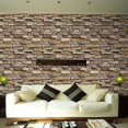 thumbnail image 3 of Lishi Peel and Stick Brick Wallpaper - Self Adhesive, Easy to Remove, 3 of 5