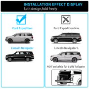 Cargo Liner For 2018-2024 Ford Expedition Lincoln Navigator 7&8 Seater (Not Fit Max or L) All Weather 2024 Expedition Accessories (Trunk Mat+3rd Row Backrest Mats)