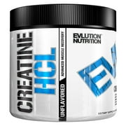 Evlution Nutrition Creatine HCL Powder, Unflavored, 30 Servings