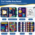 thumbnail image 3 of Montessori Busy Board MindPal para más de 3 años con juguete sensorial, 3 of 7