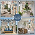 thumbnail image 5 of Boho Morocco Outdoor Curtains for Patio Waterproof,Windproof Privacy Curtains with Weighted Bottom,Retro Farmhouse Ethnic Neutral Aesthetic Outside Drapes for Picnic Garage Yard 54"x84" 2 Panel, 5 of 8