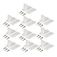 thumbnail image 2 of figatia 10x Generic Snow Guards s, Easy to Use, High Performance Roof Block Accessories for Roofing Clear, 2 of 8