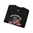 thumbnail image 3 of Life is Better with Boxer - Funny Dog Lover Unisex Ultra Cotton Tee, 3 of 4