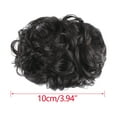 thumbnail image 3 of Xihbxyly Pinza para Peluca, Pinza de Fibra Sintética Suave para Capullo de Flor, Accesorio para Moño Desordenado Fácil de Sujetar, Ideal para Fiestas, Conciertos, Bodas, Look Glamuroso para Mujer, Tr, 3 of 3