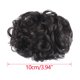 thumbnail image 2 of Peluca de mujer con clip para el cabello, anillo para el cabello en espiral, flor para tirar del cabello, clip para cabello corto y rizado, tipo capullo, anillo grande para el cabello, anillo para pel, 2 of 2