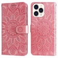 thumbnail image 1 of Funda tipo cartera GANGXUN para iPhone 14 Pro Max , diseño girasol, cuero PU, soporte, cierre magnético, tarjetero, 1 of 5