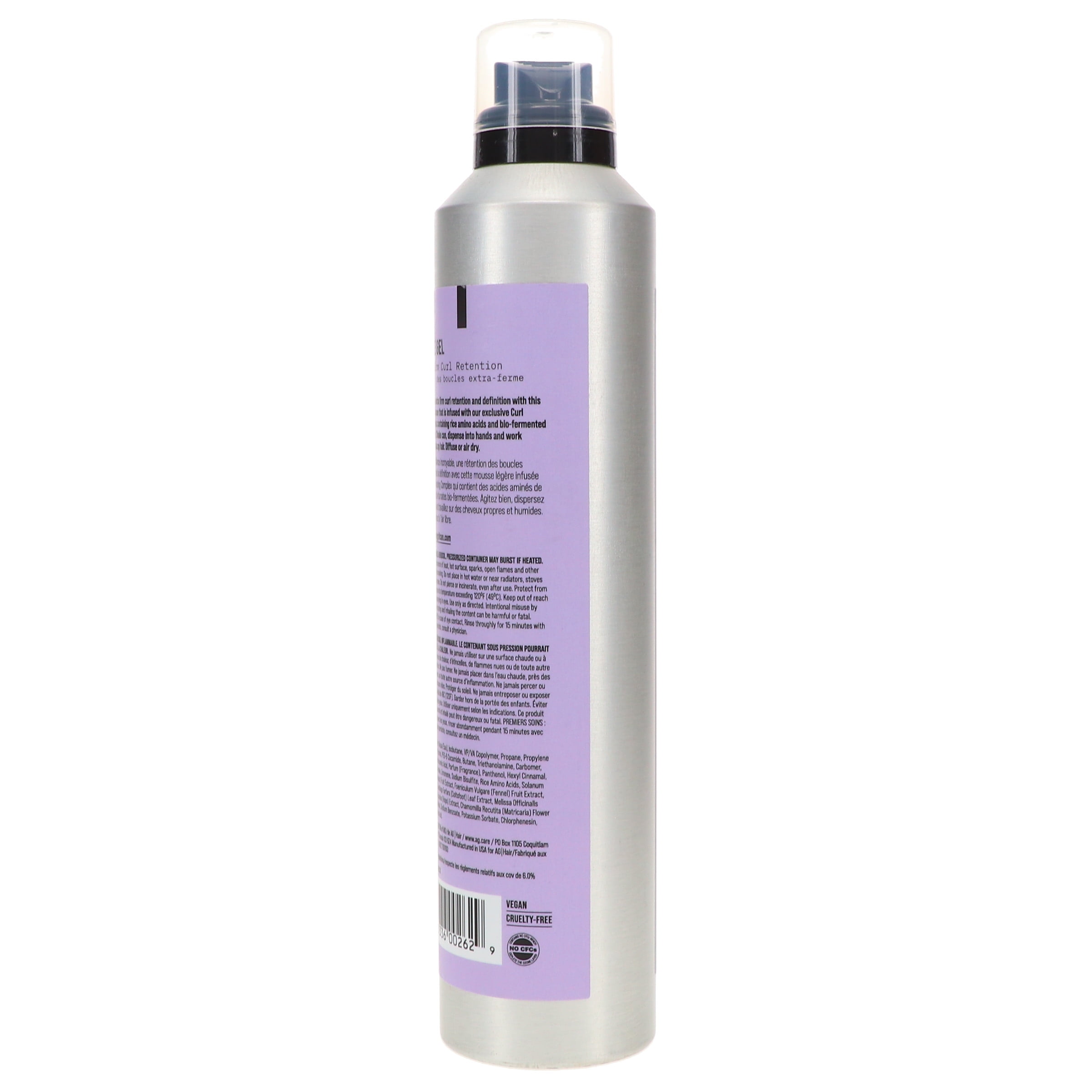 AG Care Mousse Gel Extra-Firm Curl Retention 10 oz