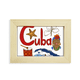 thumbnail image 1 of Cuba símbolo nacional el patron de referencia Escritorio de madera Arte Pintura 5x7 pulgadas marco de foto foto, 1 of 4
