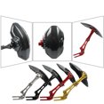 thumbnail image 4 of sweethay Cojín trasero para patinete eléctrico, soporte trasero Universal para motocicleta, cubierta de ala, ajuste de modificación, Bombillas para automóviles titanio coloreado, 4 of 6