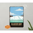 thumbnail image 2 of Glacier Bay National Park Sign Vintage Looking Decorative Signs Home Décor Gift 16x24 Matte 116240086010, 2 of 5
