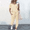 Beige, variant on Women Workout Sets 2 Piece Yoga Outfits Pc Pure Color Suit Short Sleeve Leisure Pocket Home Sweatpants