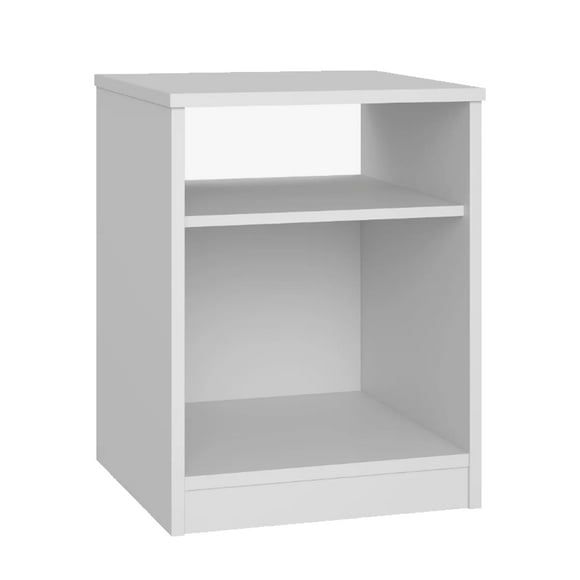 Buro Mesa de Noche Blanco Organizador Almacenamiento
