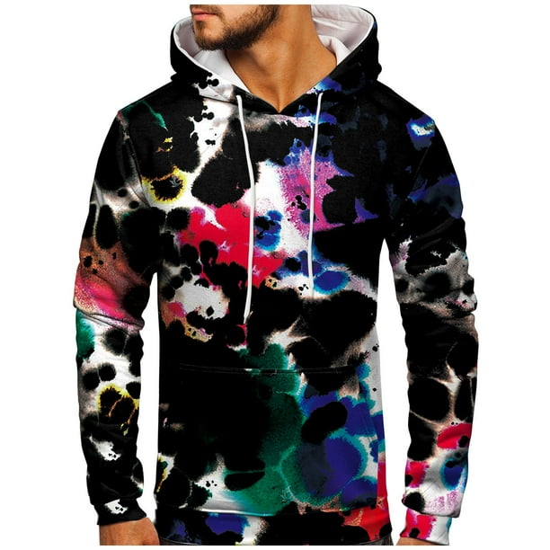 Gibobby Sudaderas hombre Sudadera con Capucha para Hombre algodón Camisa para Hombre(Negro,CH)