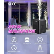 Mini Cold Spark Machine 4 Consumables included LCD Display System Remote Control