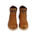 thumbnail image 2 of Botas Hombre Casuales Sail Piel Cierre Trabajo Resistente cafe 25, 2 of 4