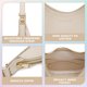 thumbnail image 4 of Bolso de mano Keyli de piel impermeable para mujer, color caqui, 4 of 5