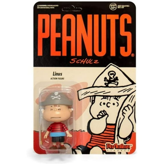 Peanuts Pirate Linus Schulz Charlie Brown Retro 1958 Figure Super7