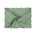 thumbnail image 4 of INSPIRE CHIC 70cm Women Stripe Print Square Scarves Kerchief Neck Scarf Neckerchief Headband 27.56*27.56'' Dark Green, 4 of 6