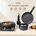 thumbnail image 5 of GIPP 8pcs Cookware Sets with Removable Handle, Ceramic Cookware Sets Oven & Dishwasher Safe,Pots and Pans Set Non Stick,Induction Cookware,Kitchen Cooking set, 5 of 10