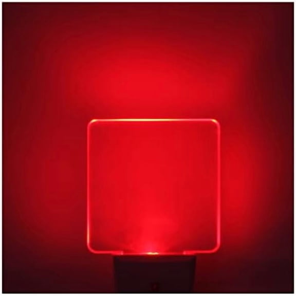 Red Night Lights Plug in 2 Pack, 0.5W Red Light Night Light with Dusk to Dawn Sensor, Auto On/Off LED Night Light Plug into Wall Pefect for Babyroom, Bedroom, Bathroom$$