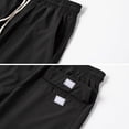 thumbnail image 4 of Vcansion Mens Summer Casual Shorts Quick Dry Shorts Basketball Running Shorts with Pockets Balck 34-36, 4 of 6
