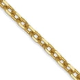 thumbnail image 4 of 14K Yellow Gold 3mm Diamond Cut Cable Chain Necklace Size 30, 4 of 4