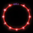 thumbnail image 2 of USB Rechargeable LED Light Up Dog Collars - Glowing Pet Safety Collar Silicone Cuttable Light Up Dog Collar Lights, Safety and Cool Neon Dog Collar for Dog Running and Walking at Night (Red), 2 of 6