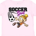 thumbnail image 4 of Inktastic Soccer Girl Girls Toddler T-Shirt, 4 of 5