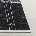thumbnail image 4 of SAFAVIEH Mila Hristo Abstract Area Rug, Black/Blue Ivory, 9' x 12', 4 of 11