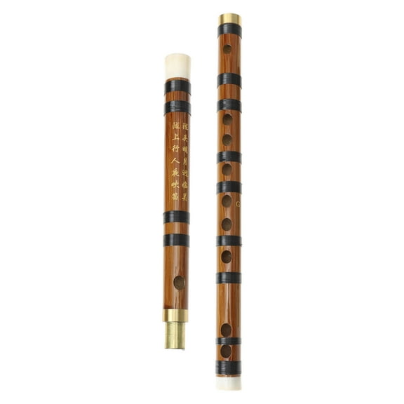 IBASETOY 1Set Shakuhachi Flute Chinese Musical Instrument Assorted Color Easy to Carry for Young People