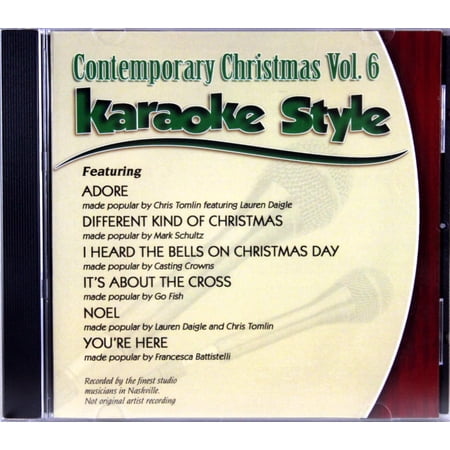 Contemporary Christmas Volume 6 Christian Karaoke Style NEW CD+G Daywind