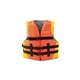 thumbnail image 1 of Chaleco salvavidas Intex Youth aprobado por la USCG de 50 a 90 libras de nailon naranja, 1 of 3