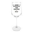 thumbnail image 2 of Santa Barbara Design Studio JKC Studio Wine Glass, Never Give Up, 2 of 3