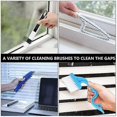 thumbnail image 3 of 8 Pcs Window Glass Cleaner Air Conditioner Cleaning Brush Groove Brushes Window Track Brushes, 3 of 3