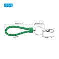 thumbnail image 2 of Uxcell Wristlet Keychains Wrist Lanyard Keychain Hand Strap Keys Holder Green 2 Pack, 2 of 5