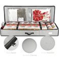 thumbnail image 2 of Bolsa de papel de regalo Hearth & Harbor, 35 x 102 x 15 cm, color plateado, 2 of 8