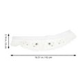 thumbnail image 2 of GOOHOCHY Collar Falso De Encaje Para Mujer De Transpirable Y Detachable Para Decorar Blusas Y, 2 of 5