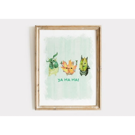 Korok Ya Ha Ha Whimsical Wall Art Print Tribute Home Decor #2268 24×36 UNFRAMED