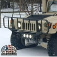 thumbnail image 4 of Military Front Bumper Light Bar + (3) 100 Watt Lights, White U-5, fits Humvee, 4 of 4