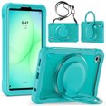 thumbnail image 2 of XYX For Samsung Galaxy Tab A9/ Tab A11 Case 8.7 inch, 360 Rotating Hand Grip, Shoulder Strap, Heavy Duty Drop Protection, Blue, 2 of 7