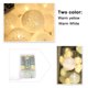 thumbnail image 3 of Autorización：Bola de algodón luces de hadas LED con pilas luz de hadas para decoración de luz nocturna interior como Navidad, boda, fiesta, habitación, cortina Adepaton 2034544-5, 3 of 9