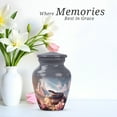 thumbnail image 4 of Snake funeral mini Urns for Human Ashes - miniature Cremation Urns for Human Ashes - Gray Urns for Adult Ashes Women - Small Keepsake Urns for father, 3 Inch, 4 of 7