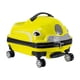 thumbnail image 3 of Maleta de viaje de 20 ",Equipaje rígido,Carrito portátil resistente con diseño de automóvil con ruedas para niños, niñas y niños Amarillo, 3 of 9