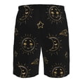 thumbnail image 3 of Sun Moon Men'S Beach Shorts White Small, 3 of 5