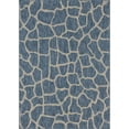 thumbnail image 1 of Unique Loom Outdoor Safari Giraffe Design Rug 7' x 10' Rectangle Blue/Ivory, 1 of 1